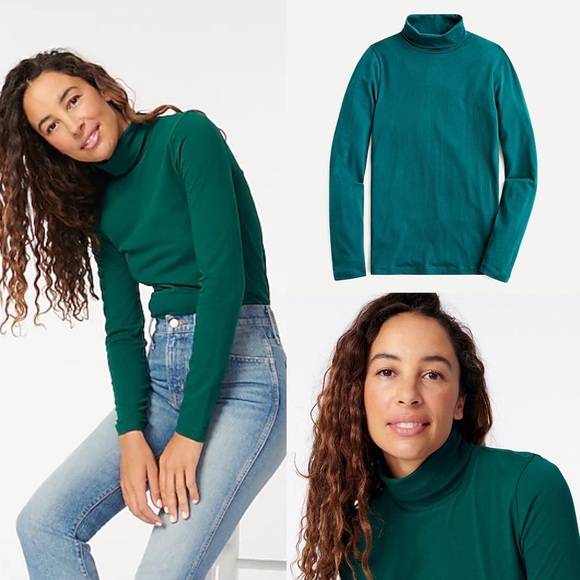 J. Crew Tops - J. Crew Tissue Turtleneck